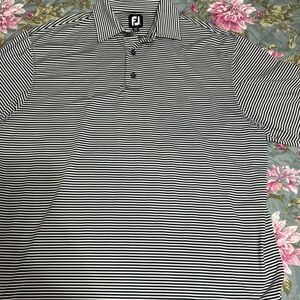 MENS FOOTJOX GOLF POLO XL